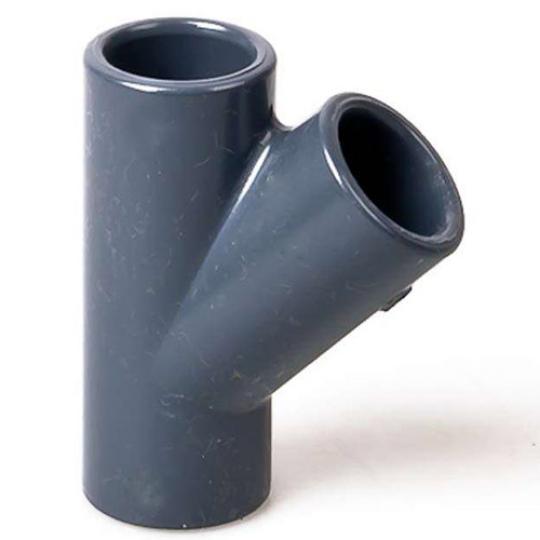 PVC T Stück 45°